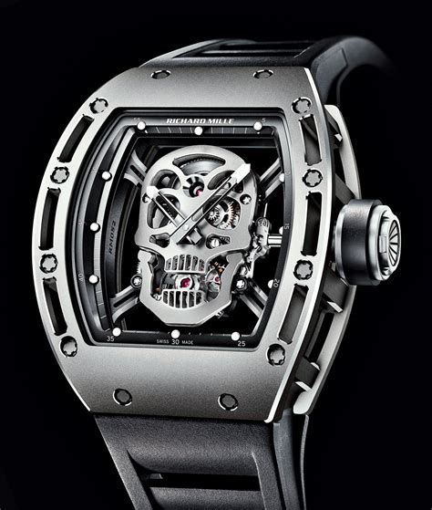 richard mille skeleton watch|richard mille rm 052 watch.